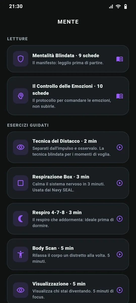 Esercizi mentali